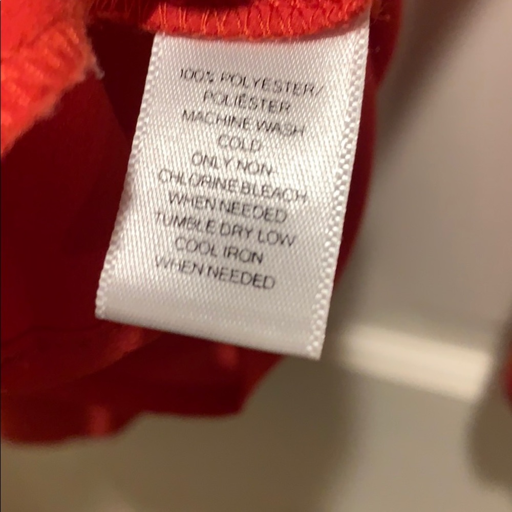 Loft Red Blouse - Picture 4 of 4